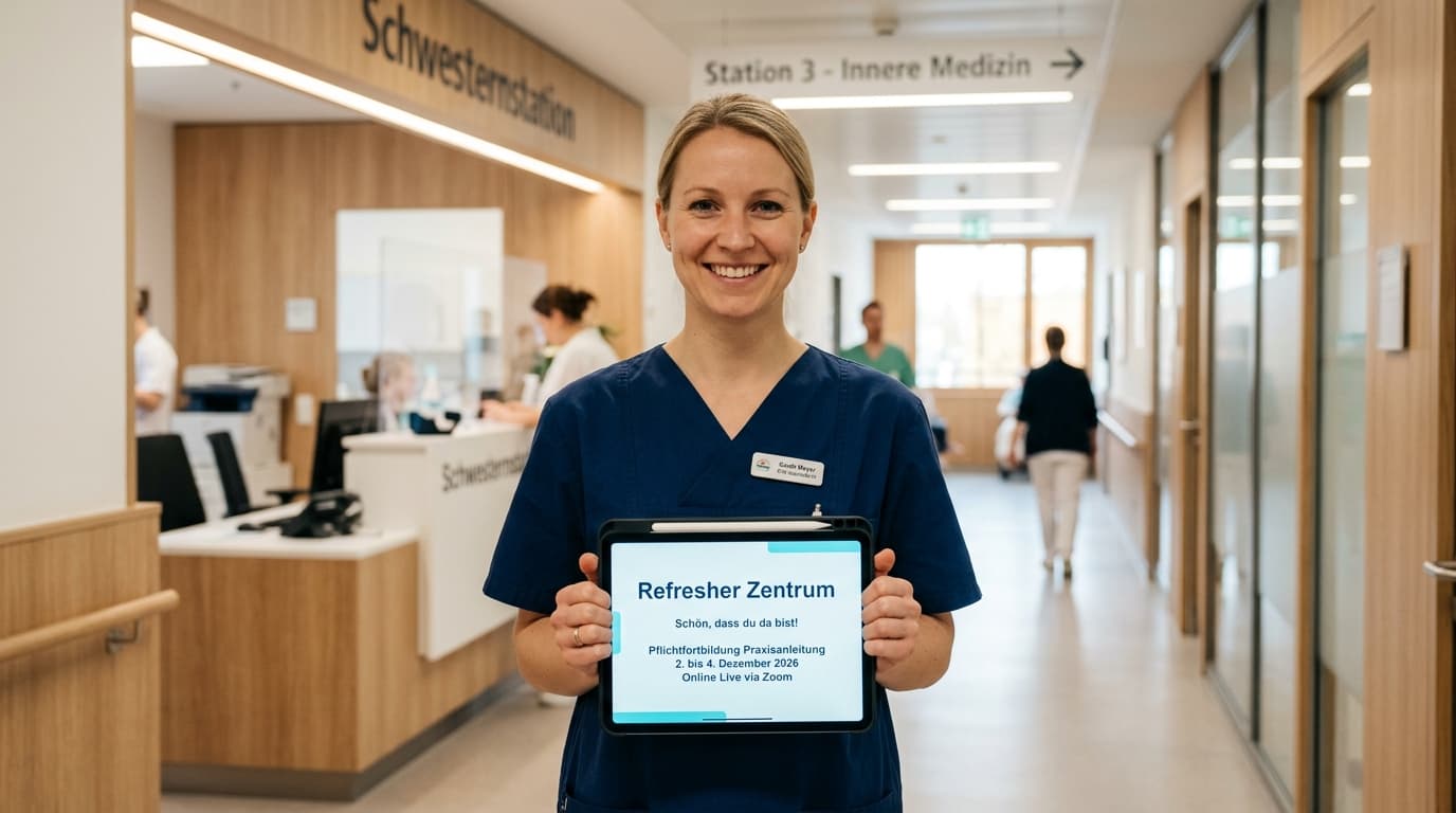 Fortbildung für Praxisanleitende · Dezember 2026 (24 Stunden)